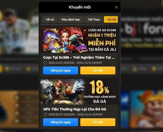 BJ88 mang đến đa dạng khuyến mãi