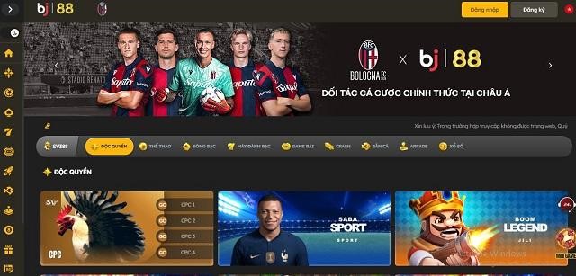Game chơi BJ88 cung cấp đa dạng với sản phẩm chính là đá gà trực tuyến